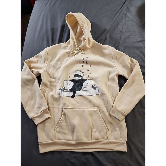 Other - Jujutsu Kaisen hoodie women‎ men Harajuku Sweatshirt Print 2021 XL Beige